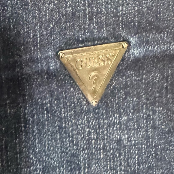 Women’s Y2k ORIGINAL Guess Jeans Dark Wash Daredevil Boot Size 26 EUC No holes - Picture 16 of 16